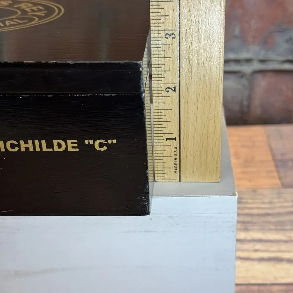 Saint‎ Luis Rey Reserva Especial Empty Wood Cigar Box Rothchilde C Beaded Handle